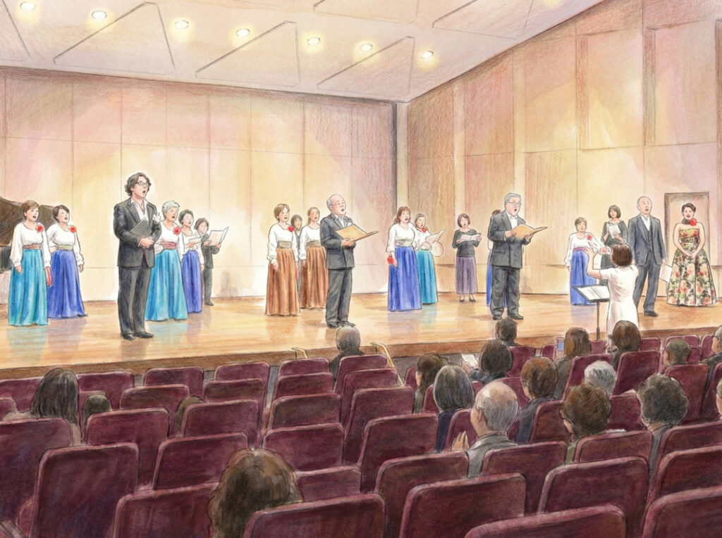 2025年発表会イラスト